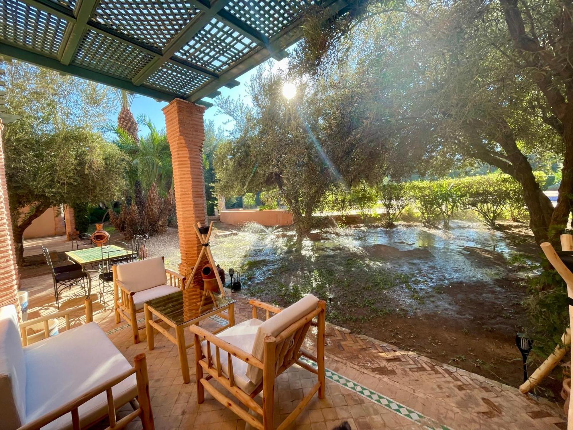 Les Fleurs Du Bien - Marrakech Apartment Marrakesh Exterior photo