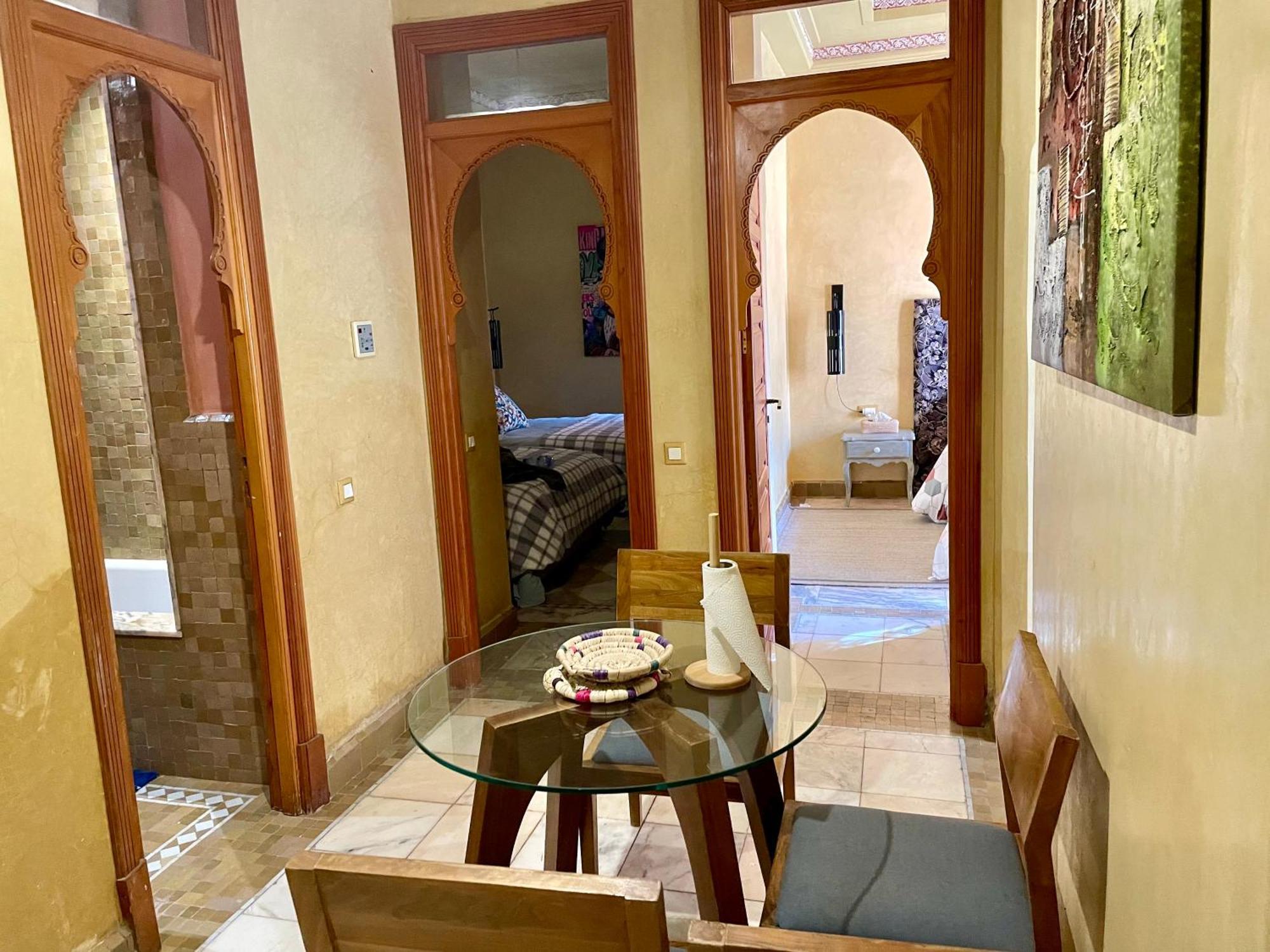 Les Fleurs Du Bien - Marrakech Apartment Marrakesh Exterior photo