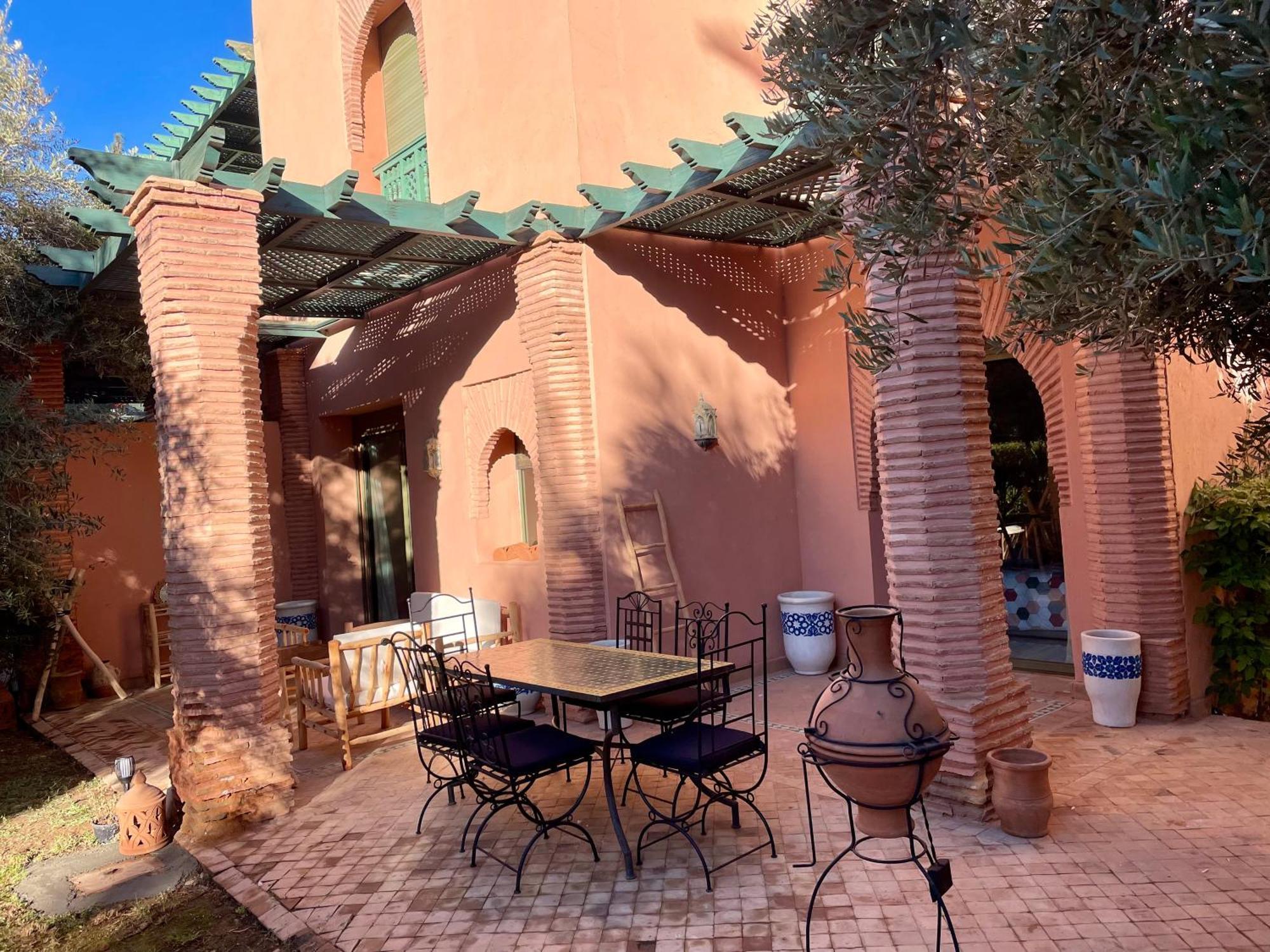 Les Fleurs Du Bien - Marrakech Apartment Marrakesh Exterior photo